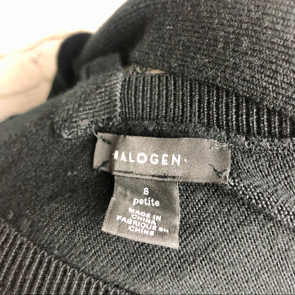 Halogen Ruffle Short Sleeve Sweater - Picture 7 of 7